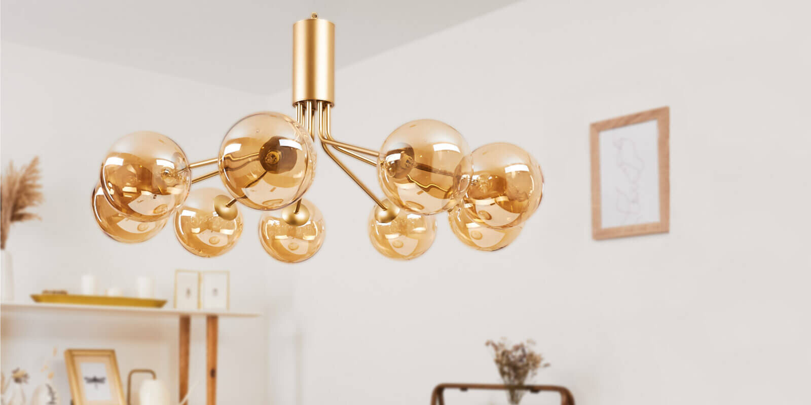 Goldene Lampen: Glanz und Glamour für deine Wohnräume