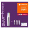 LEDVANCE SMART+ Wegeleuchte Set Grau, 5-flammig