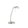 Fischer & Honsel Pool Tischleuchte LED Nickel-Matt, 1-flammig, Bewegungsmelder