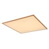 Globo DORO Panel LED Holz hell, 1-flammig