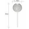 Globo Sun Solarleuchte LED Silber, 1-flammig