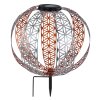 Globo Sun Solarleuchte LED Silber, 1-flammig