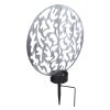 Globo Sun Solarleuchte LED Silber, 2-flammig