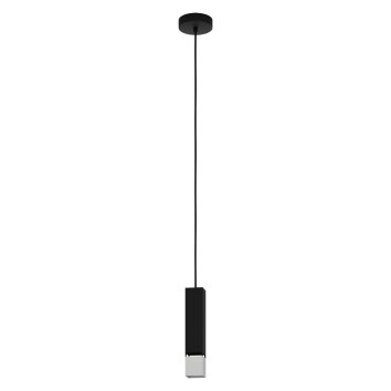 Eglo Leuchten BUTRANO Pendelleuchte LED Schwarz, Silber, 1-flammig