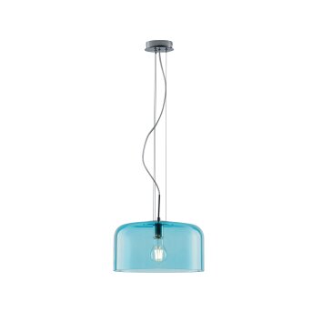 Luce Design Gibus Pendelleuchte Chrom, 1-flammig