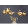 Luce Design PLUTO Pendelleuchte Gold, 6-flammig