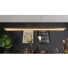 Luce Design SOLARIS Pendelleuchte LED Naturfarben, Schwarz, 1-flammig