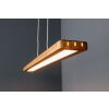 Luce Design SOLARIS Pendelleuchte LED Naturfarben, Schwarz, 1-flammig