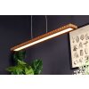 Luce Design SOLARIS Pendelleuchte LED Naturfarben, Schwarz, 1-flammig