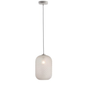 Luce Design ASHFORD Pendelleuchte Weiß, 1-flammig