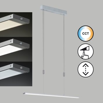 Fischer & Honsel Metz Pendelleuchte LED Aluminium, 1-flammig