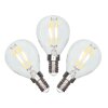 LED Leuchtmittel E14 4 Watt 2700 Kelvin 470 Lumen 3-er