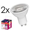 LED GU10 2er Set 4,5 Watt 6500 Kelvin 305 Lumen