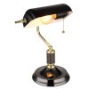 Globo ANTIQUE Bankerlampe Gold, Messing