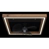 Globo Celinata Deckenventilator LED Schwarz, 1-flammig, Fernbedienung