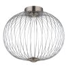 Globo Galway Deckenleuchte LED Nickel-Matt, 1-flammig