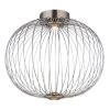 Globo Galway Deckenleuchte LED Nickel-Matt, 1-flammig