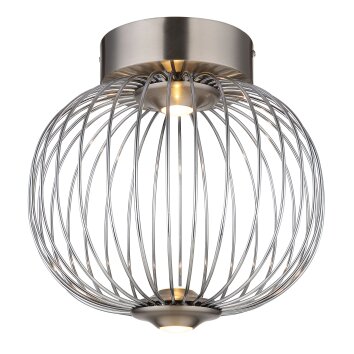 Globo Galway Deckenleuchte LED Nickel-Matt, 1-flammig