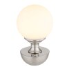 Globo Tabina Tischleuchte LED Nickel-Matt, 1-flammig