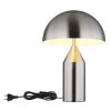 Pilzlampe Globo Atoma Tischleuchte Nickel-Matt, 2-flammig