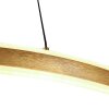 Steinhauer Ringlux Pendelleuchte LED Gold, 2-flammig