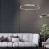 Steinhauer Ringlux Pendelleuchte LED Schwarz, 2-flammig