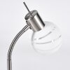 Warga Tischleuchte LED Nickel-Matt, 1-flammig