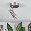 Gropptorp Deckenleuchte LED Nickel-Matt, 1-flammig