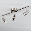 Gropptorp Deckenleuchte LED Nickel-Matt, 3-flammig