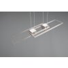 Trio ALBANY Pendelleuchte LED Nickel-Matt, 1-flammig, Fernbedienung