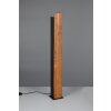 Trio Karuni Stehlampe Holz hell, 3-flammig