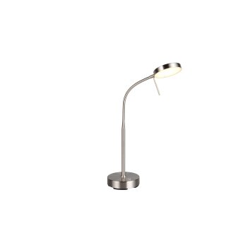 Reality Moreno Tischleuchte LED Nickel-Matt, 1-flammig