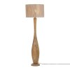 Trio TOBA Stehlampe Holz hell, 1-flammig