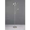 Trio Willis Stehlampe LED Nickel-Matt, 2-flammig