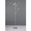 Trio Willis Stehlampe LED Nickel-Matt, 2-flammig