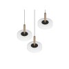 Trio Celeste Pendelleuchte LED Braun, 1-flammig