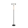 Trio Celeste Stehlampe LED Braun, 1-flammig