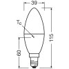 Osram LED E14 7,5 Watt 2700 Kelvin 806 Lumen