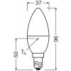 Osram LED E14 3,3 Watt 2700 Kelvin 250 Lumen