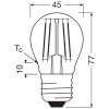 Osram LED E27 1,2 Watt 2700 Kelvin 255 Lumen