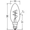 Osram LED E14 3,5 Watt 2200 Kelvin 300 Lumen