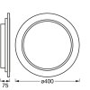 LEDVANCE SMART WIFI ORBIS Wand- und Deckenleuchte Holzoptik, 1-flammig