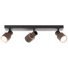 Brilliant Cadiz Deckenstrahler LED Schwarz, 3-flammig