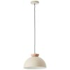 Brilliant Nalam Pendelleuchte Beige, 1-flammig