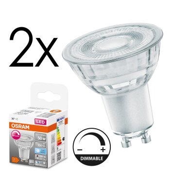 LED GU10 2er Set 4,7 Watt 4000 Kelvin 350 Lumen