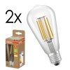 LED E27 2er Set 3,8 Watt 3000 Kelvin 806 Lumen