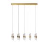 Lucide KLIGANDE Pendelleuchte LED Gold, 5-flammig