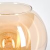 Koyoto Tischleuchte Glas 20 cm Bernsteinfarben, 1-flammig