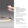 Paul Neuhaus Hoop Pendelleuchte LED Braun, 1-flammig