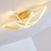 Aranu Deckenleuchte LED Gold, 4-flammig